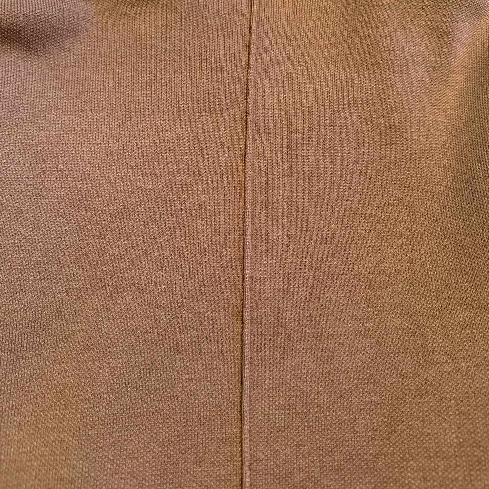 Women's Tan Cardigan Sweater - Picture 13 of 13